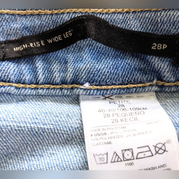 Banana Republic High-Rise Wide Leg Women's Jeans - Picture 10 of 13